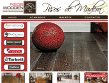 Tablet Screenshot of pisoswooden.com